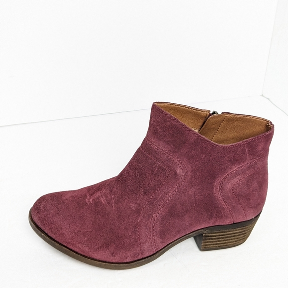 Lucky brand suede ankle boots - Picture 6 of 16